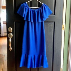 LulaRoe CiCi dress Royal Blue